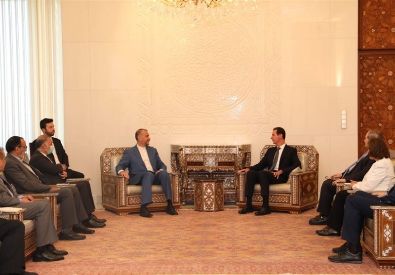 الأسد لأمير عبد اللهيان: تحالفنا استراتيجي.. والتوازنات تتغير لمصلحتنا