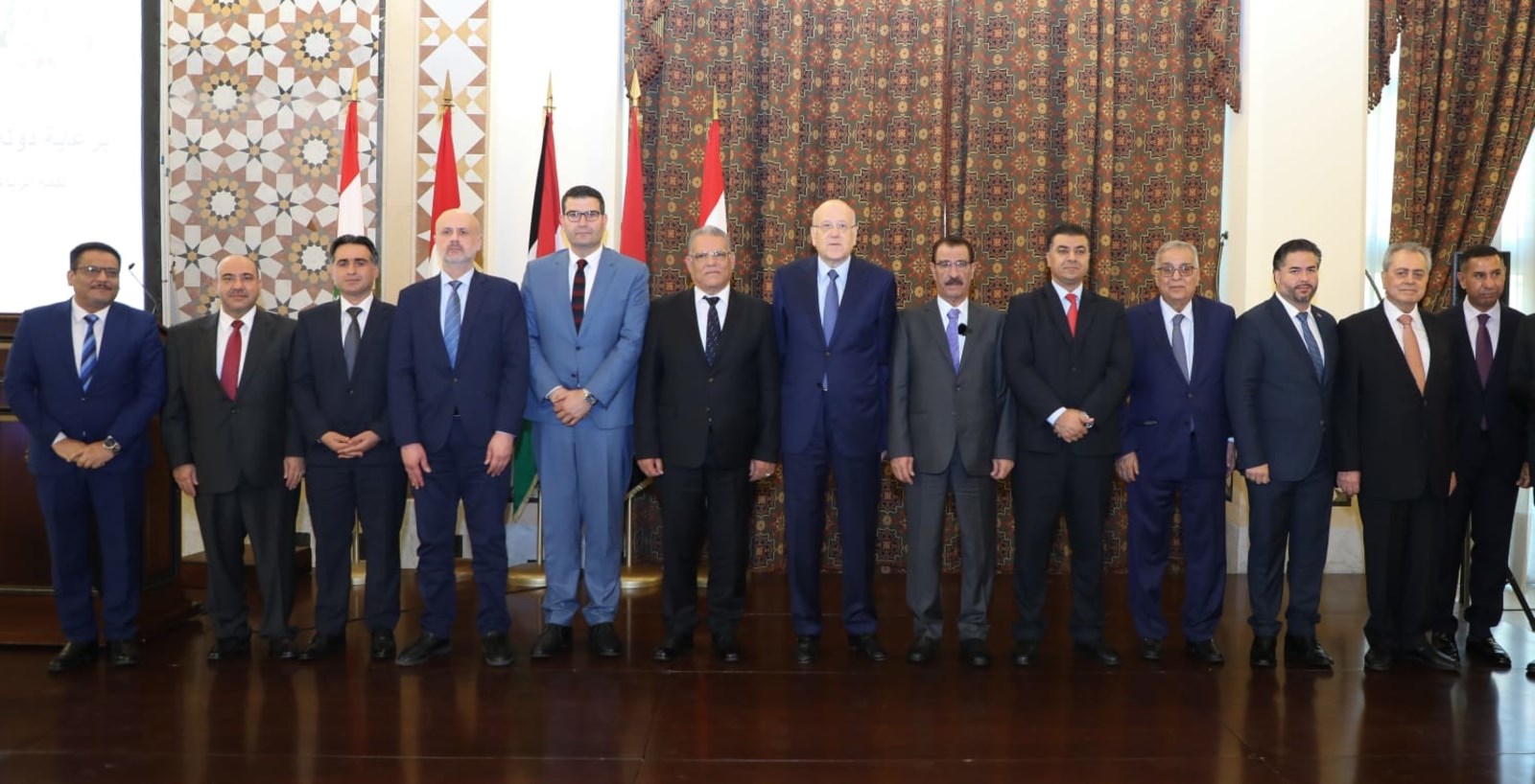 اجتماع لوزراء الزراعة من لبنان والأردن والعراق وسوريا (وسائل التواصل الاجتماعي).