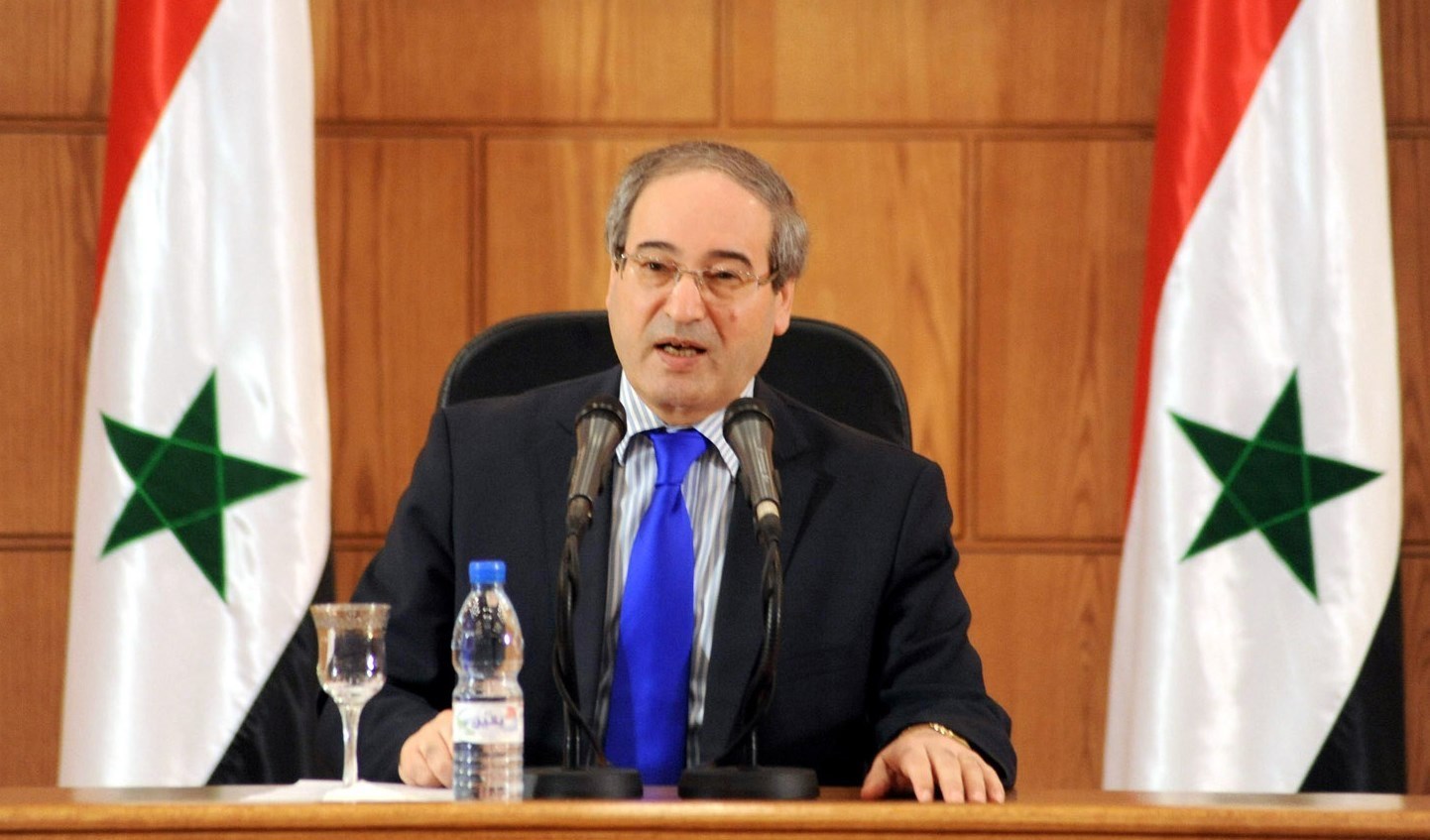 وزير الخارجية السوري فيصل المقداد