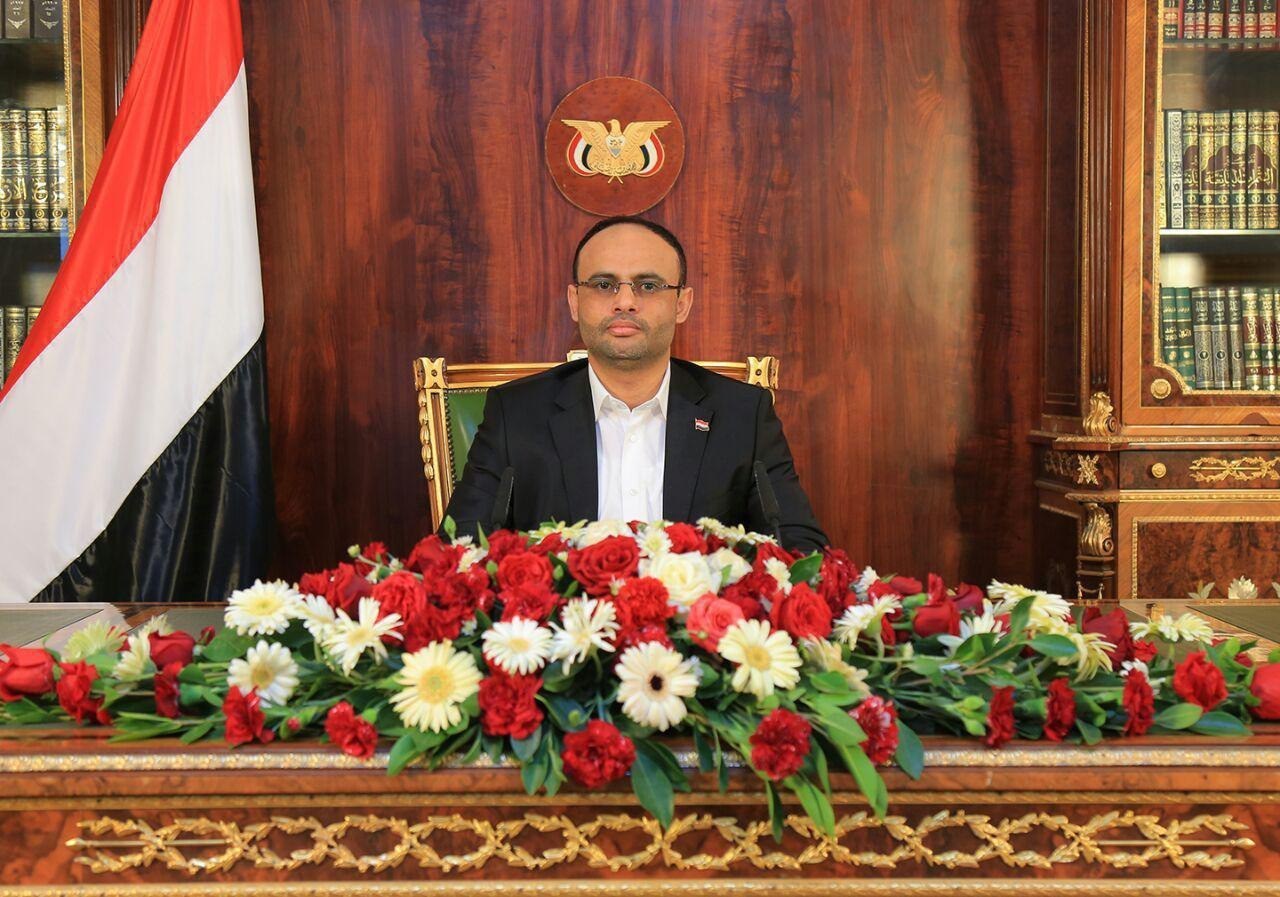 رئيس المجلس السياسي الأعلى في اليمن مهدي المشاط
