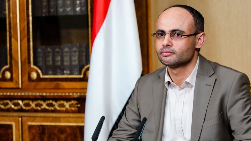 رئيس المجلس السياسي الأعلى في اليمن مهدي المشاط