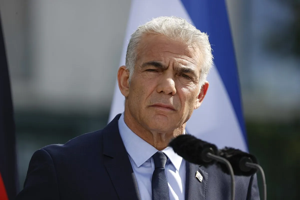 لابيد: اتفاق الترسيم مع لبنان يبعد خطر مواجهة مع حزب الله