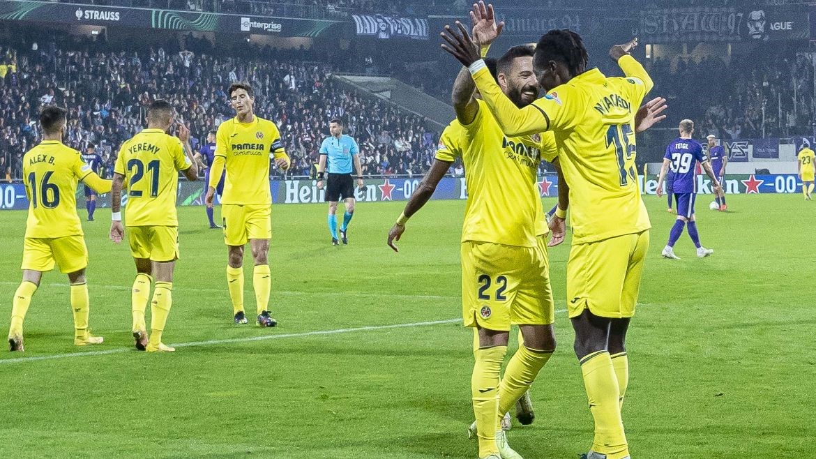 حقق فياريال فوزه الرابع على التوالي في دوري المؤتمر الأوروبي