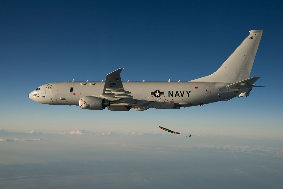 طائرة أميركية من طراز P-8A Poseidon (أرشيف)