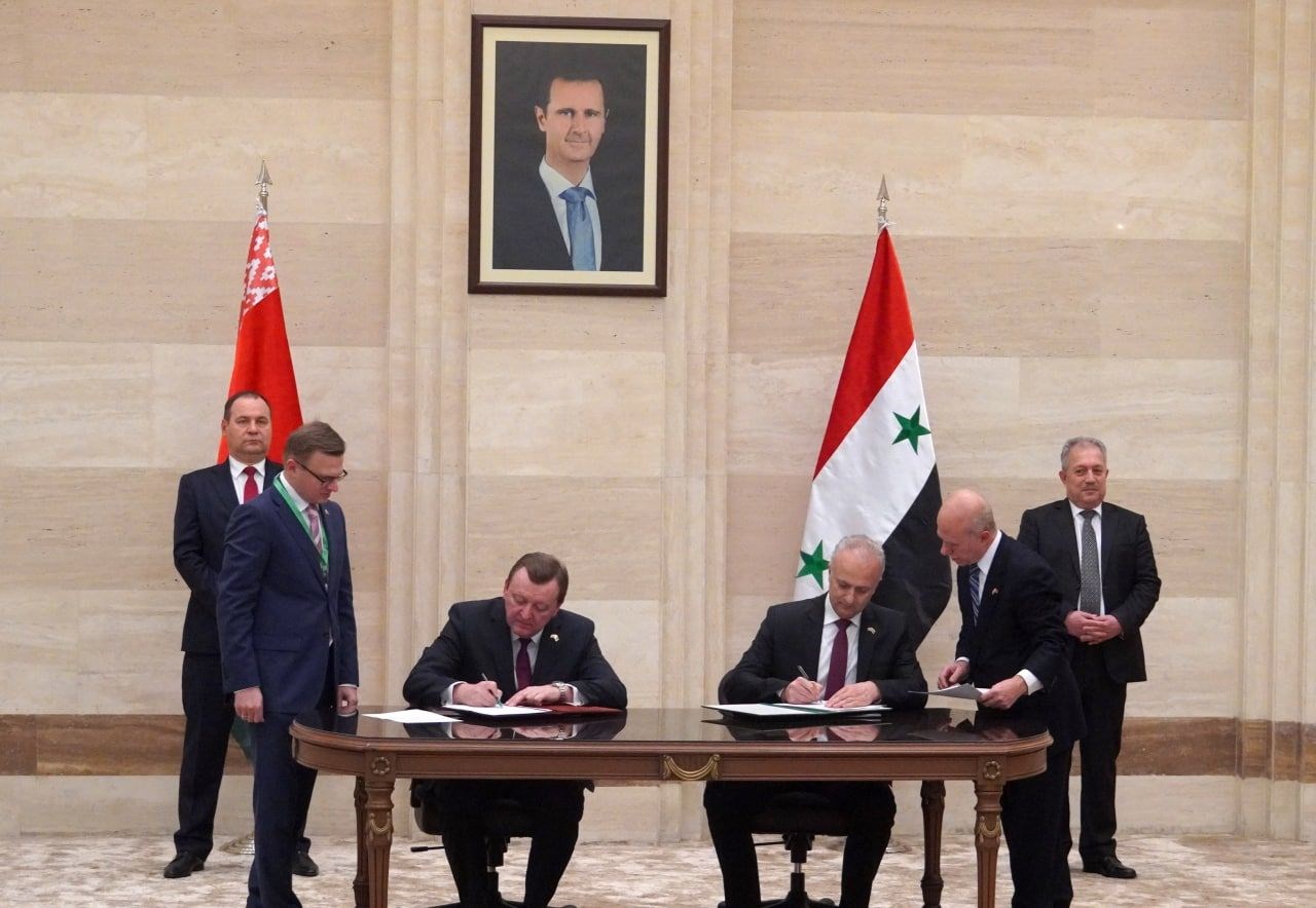 سوريا وبيلاروسيا تبحثان التعاون في المجال الاقتصادي وقطاع الطاقة