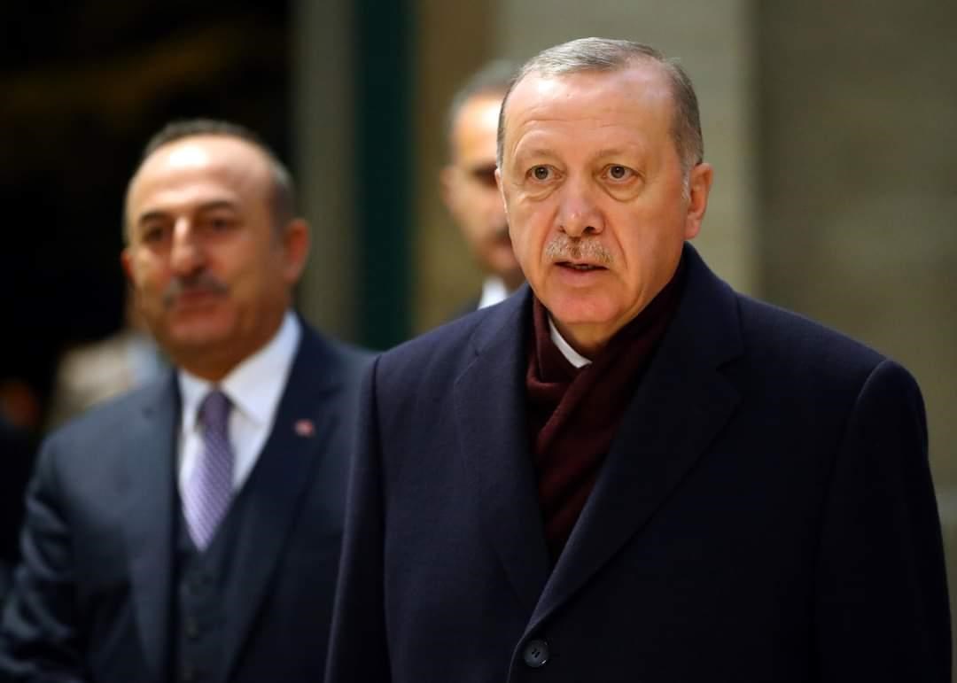  الرئيس التركي رجب طيب إردوغان