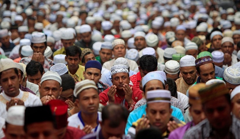 صلاة العيد في ماليزيا.