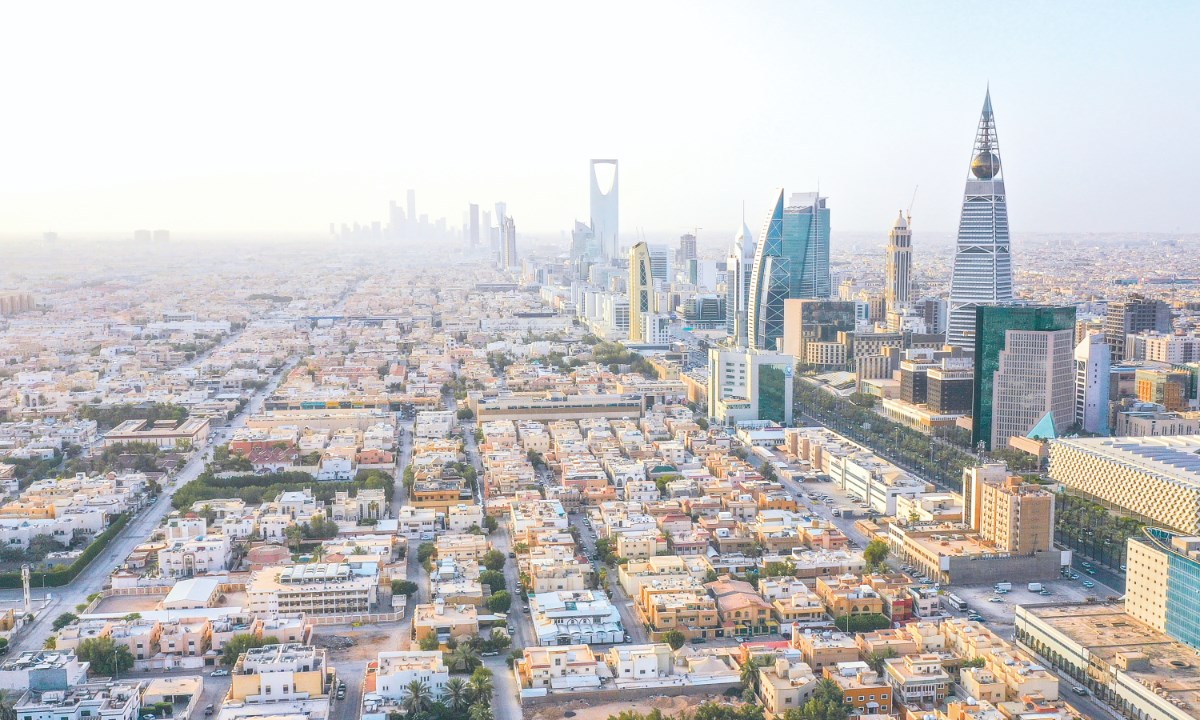 منظر عام لمدينة الرياض.