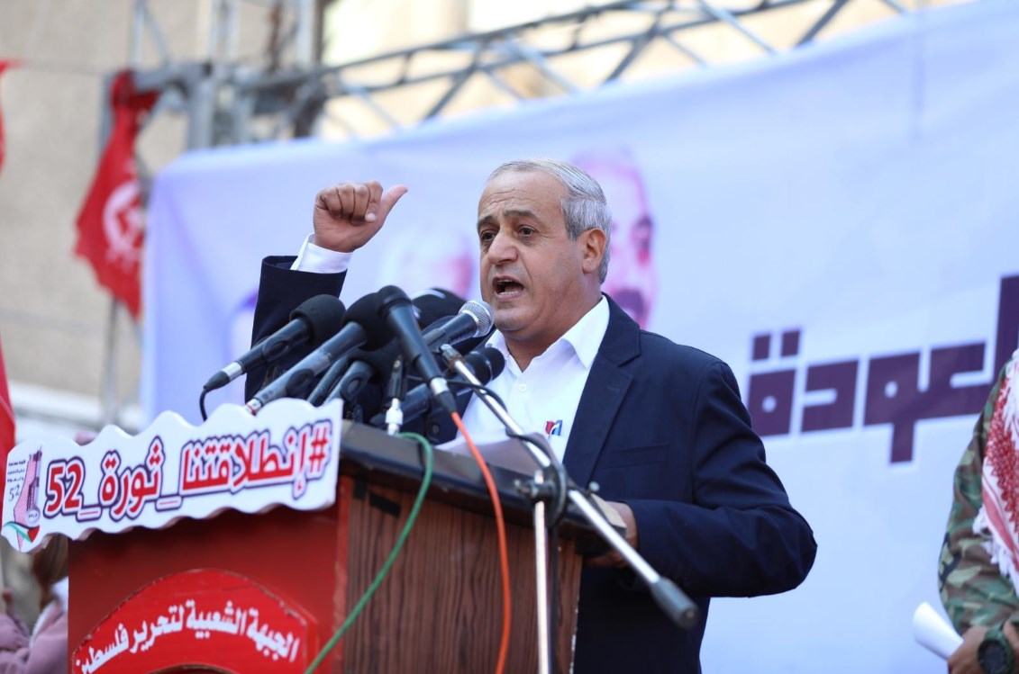 نائب الأمين العام للجبهة الشعبيّة لتحرير فلسطين جميل مزهر