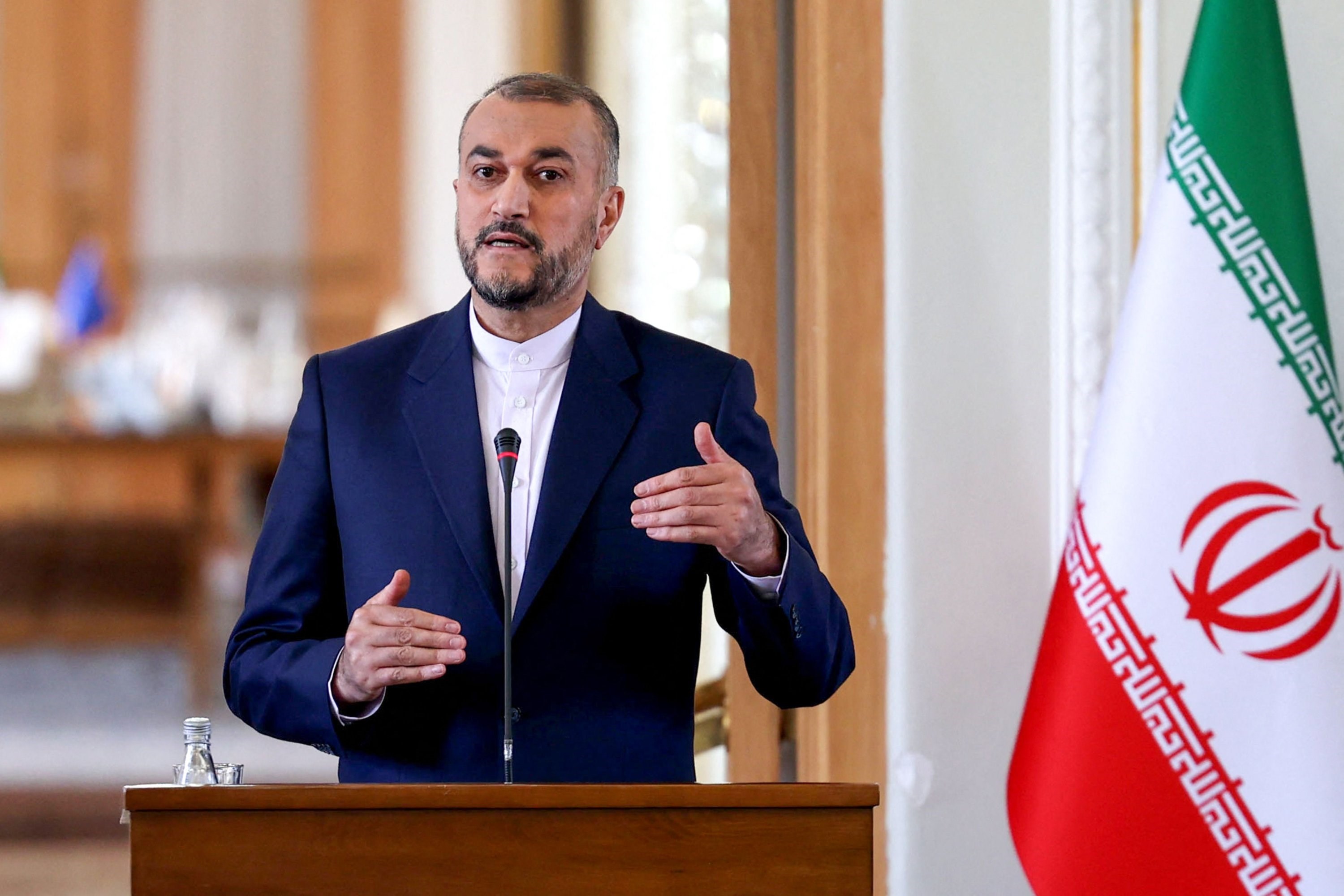 أكد أمير عبد اللهيان أن إرادة طهران ثابتة في التوصل إلى اتفاق مستدام (أرشيف)