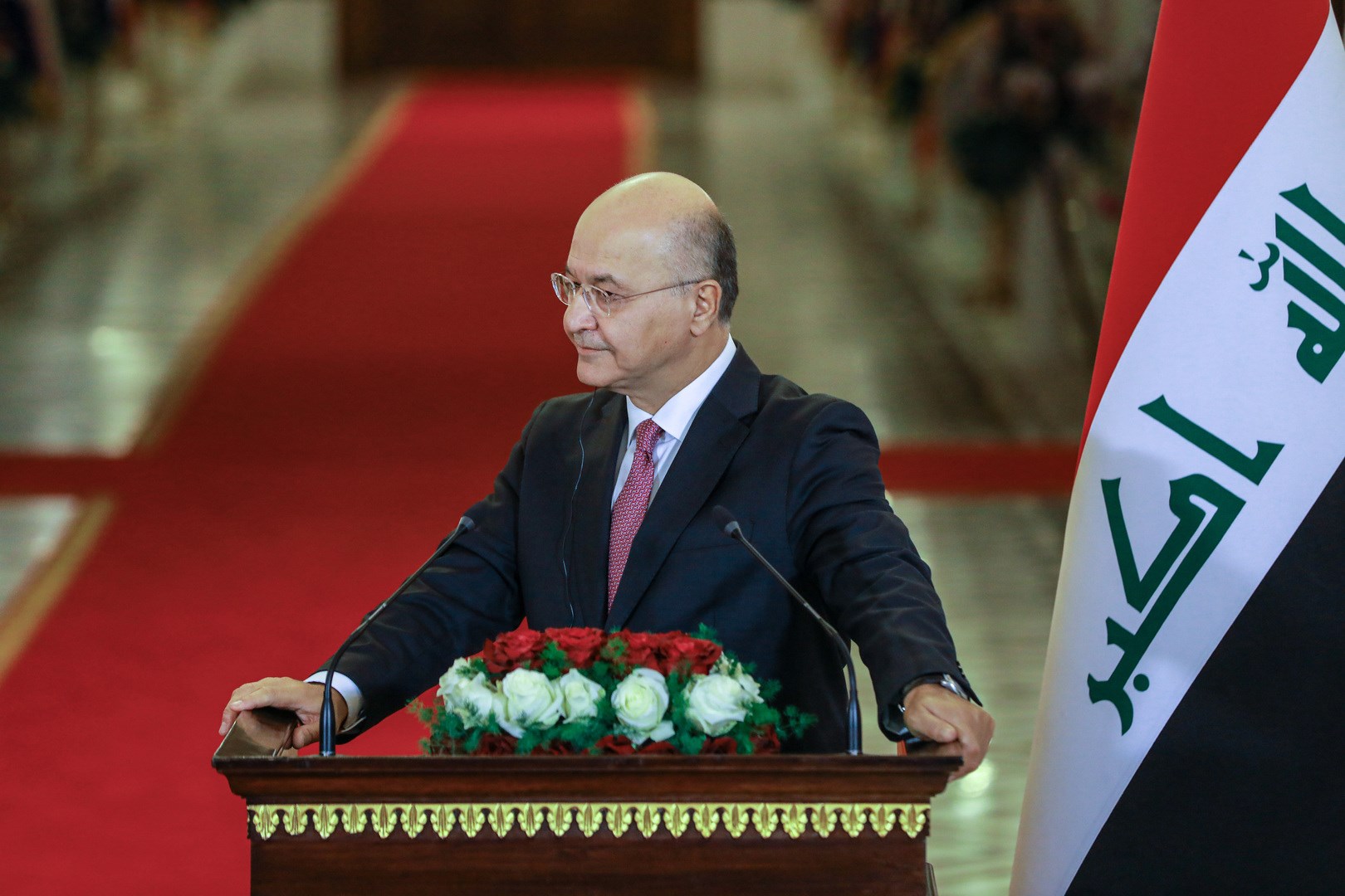 الرئيس العراقي: علينا الإقرار بأن المنظومة السياسية عجزت عن تفادي ما حصل