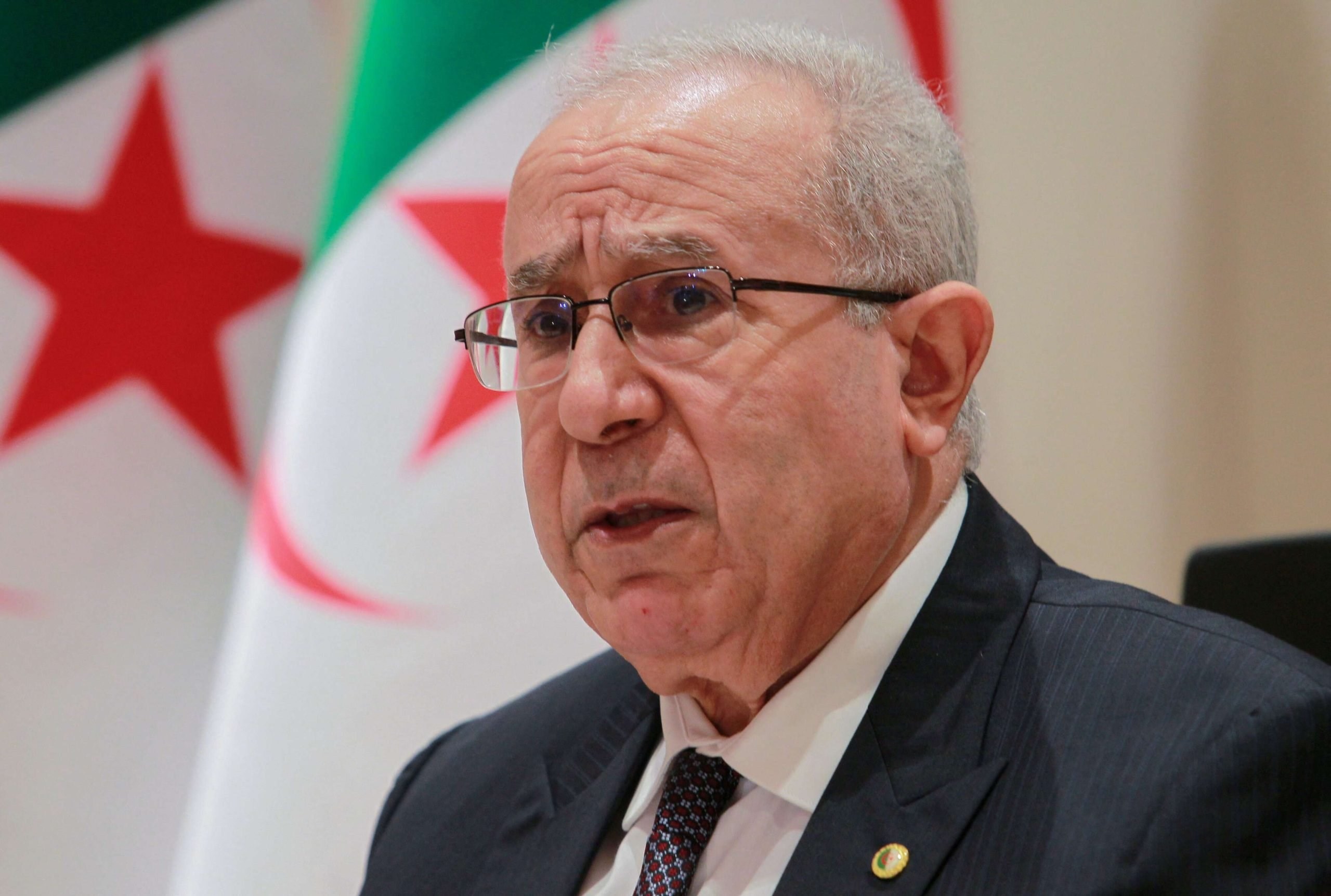 وزير الشؤون الخارجية الجزائري رمطان لعمامرة