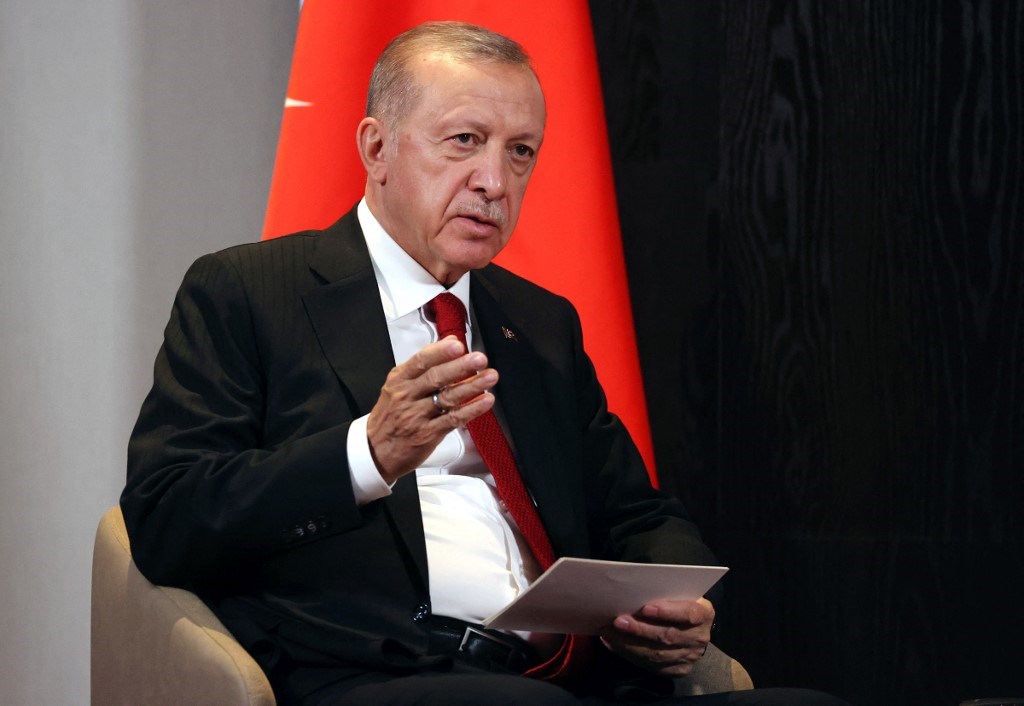 الرئيس التركي رجب طيب إردوغان (أ ف ب)