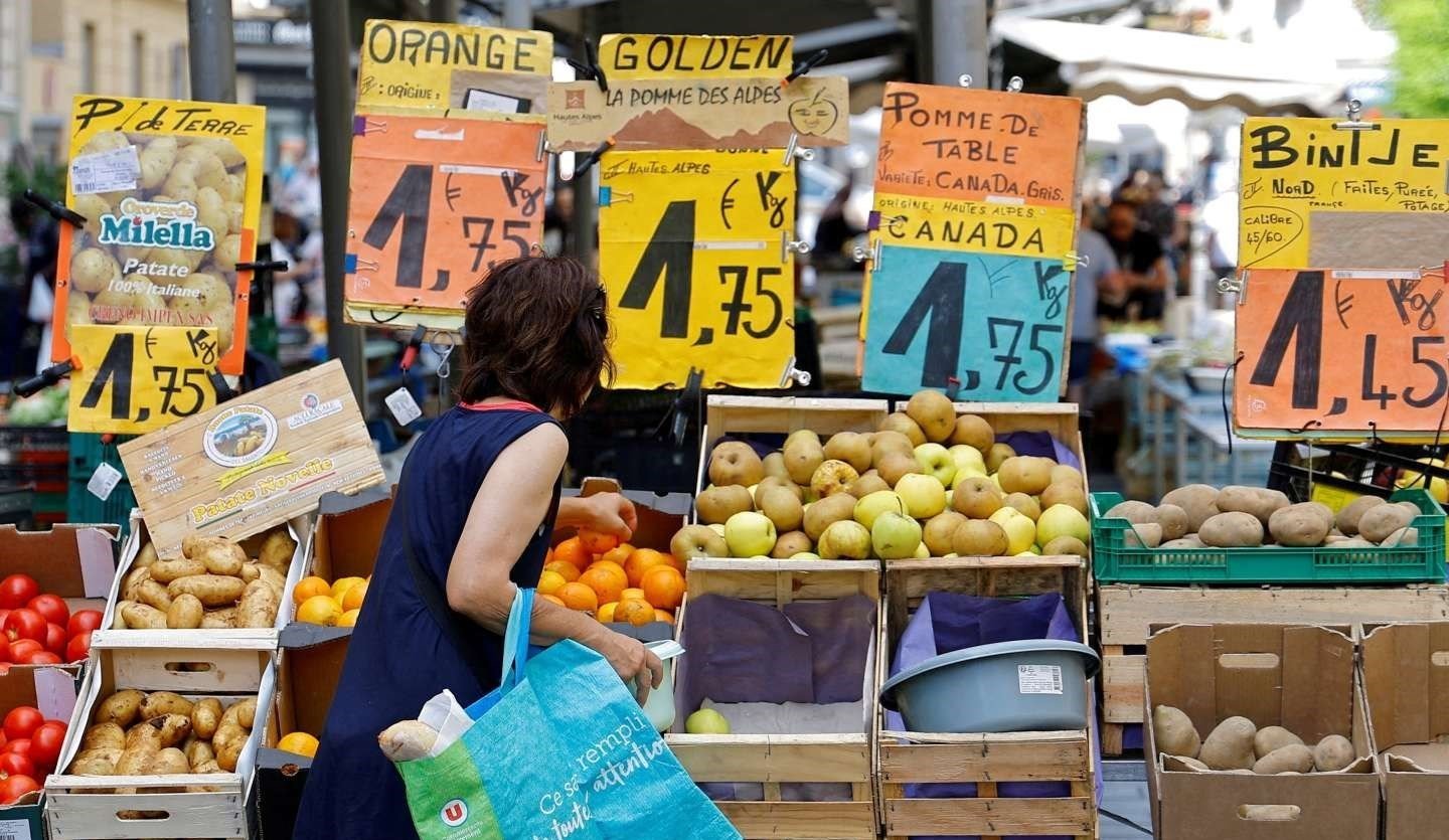 معدل ارتفاع التضخم في فرنسا 5,2 بالمئة في 2022