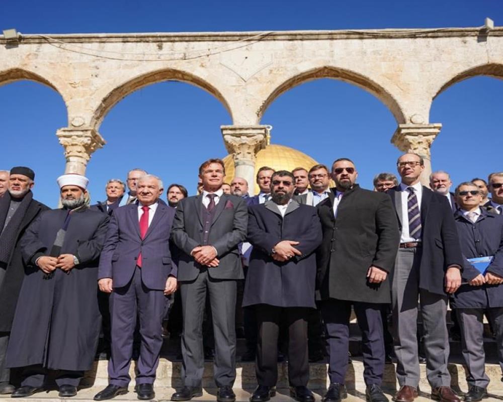 وفد أوروبي يزور مدينة القدس