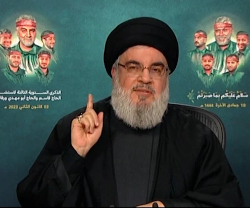 السيد نصرالله في ذكرى الشهيدين سليماني والمهندس: السيد نصرالله في ذكرى الشهيدين سليماني والمهندس: