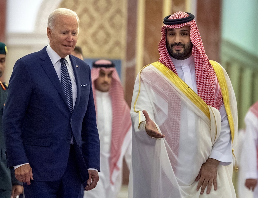 ولي العهد السعودي محمد بن سلمان والرئيس الأميركي جو بايدن