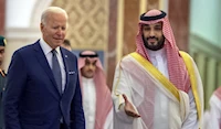 ولي العهد السعودي محمد بن سلمان والرئيس الأميركي جو بايدن