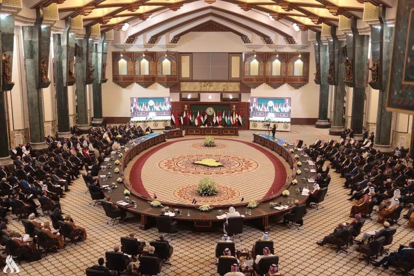 المؤتمر الـ 34 للاتحاد البرلماني العربي المنعقد في بغداد اليوم السبت