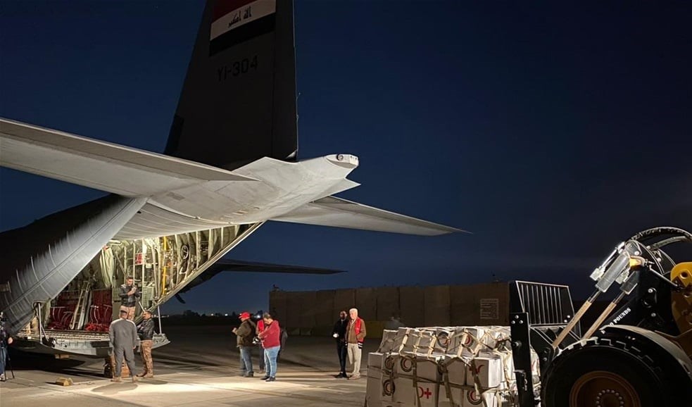العراق يفتح جسراً جوياً مع سوريا وتركيا لإرسال المساعدات الإغاثية العاجلة