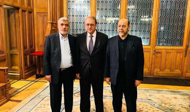 نائب وزير الخارجية الروسي ميخائيل بوغدانوف مستقبلاً وفداً من حركة 