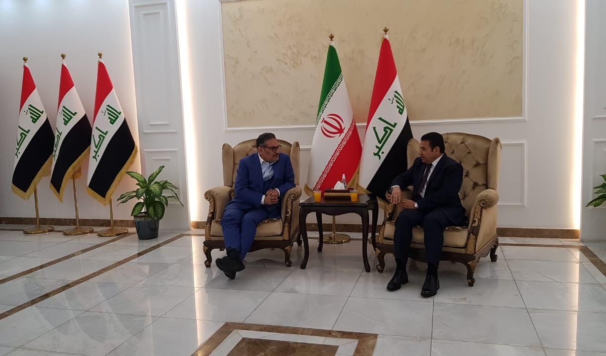 مستشار الأمن القومي العراقي يستقبل شمخاني