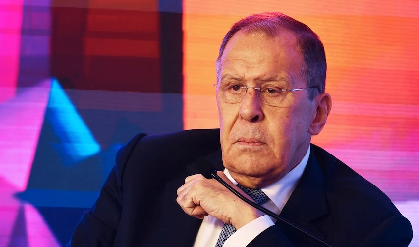 وزير الخارجية الروسية سيرغي لافروف (أ{شيف).