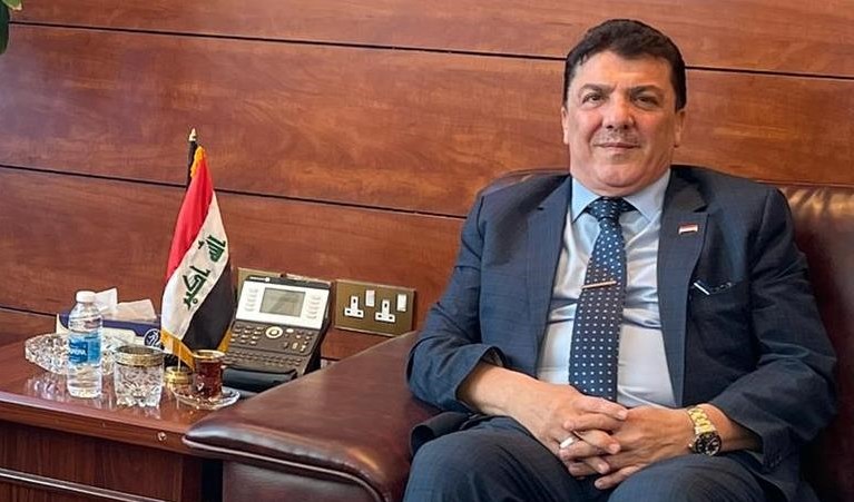 القائم بأعمال العراق في البحرين مؤيد عبد الرحمن (أرشيف).