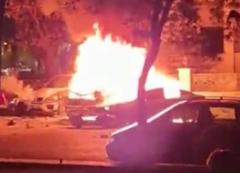 انفجار عبوة ناسفة في حي الفيلات الشرقية في منطقة المزة بدمشق