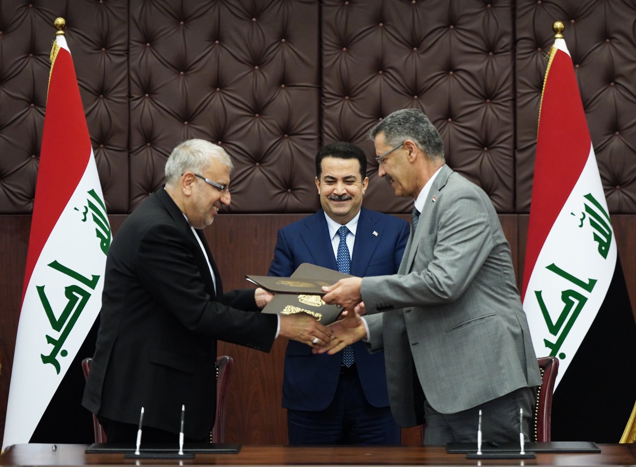 بغداد وطهران توقعان مذكرة تفاهم نفطية