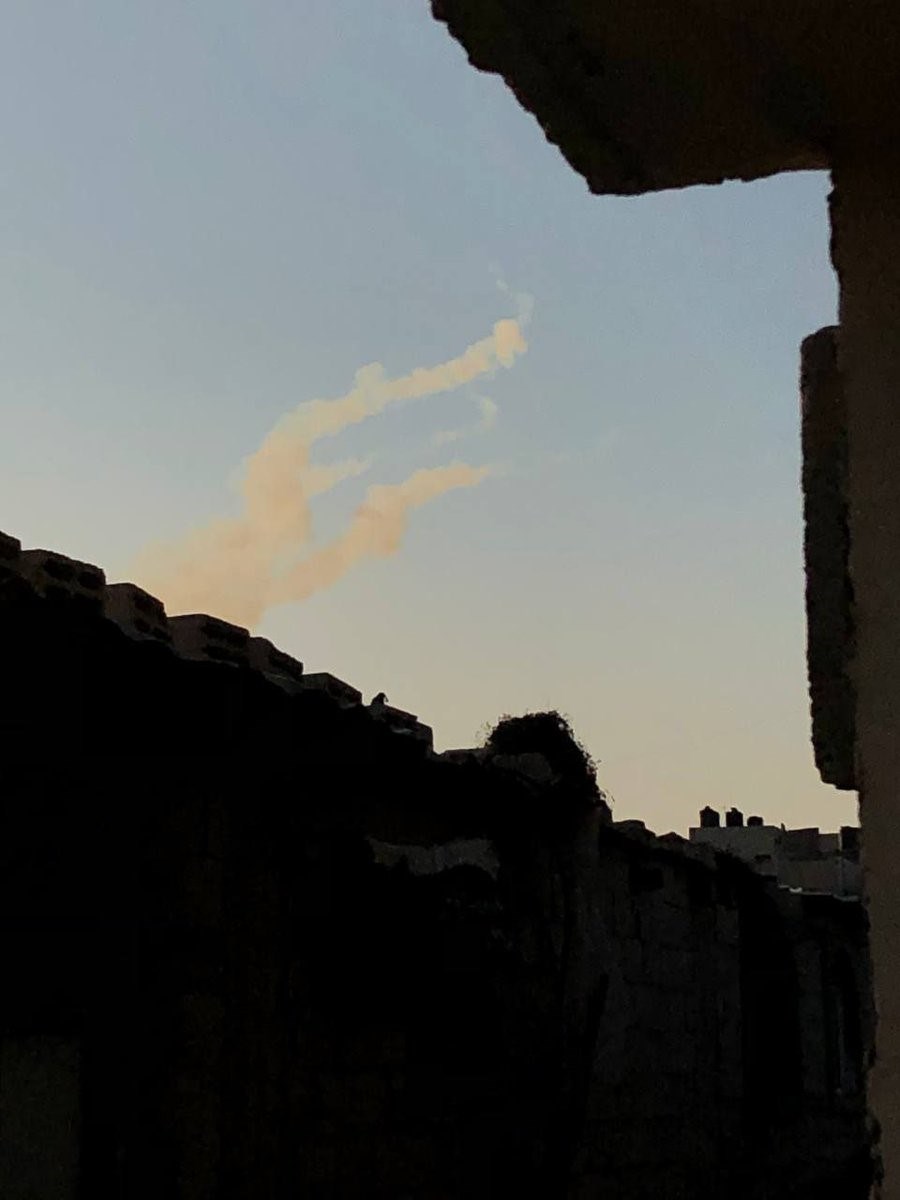 3 صواريخ أُطلقت من غزة سقطت في مناطق مفتوحة في غلاف غزة