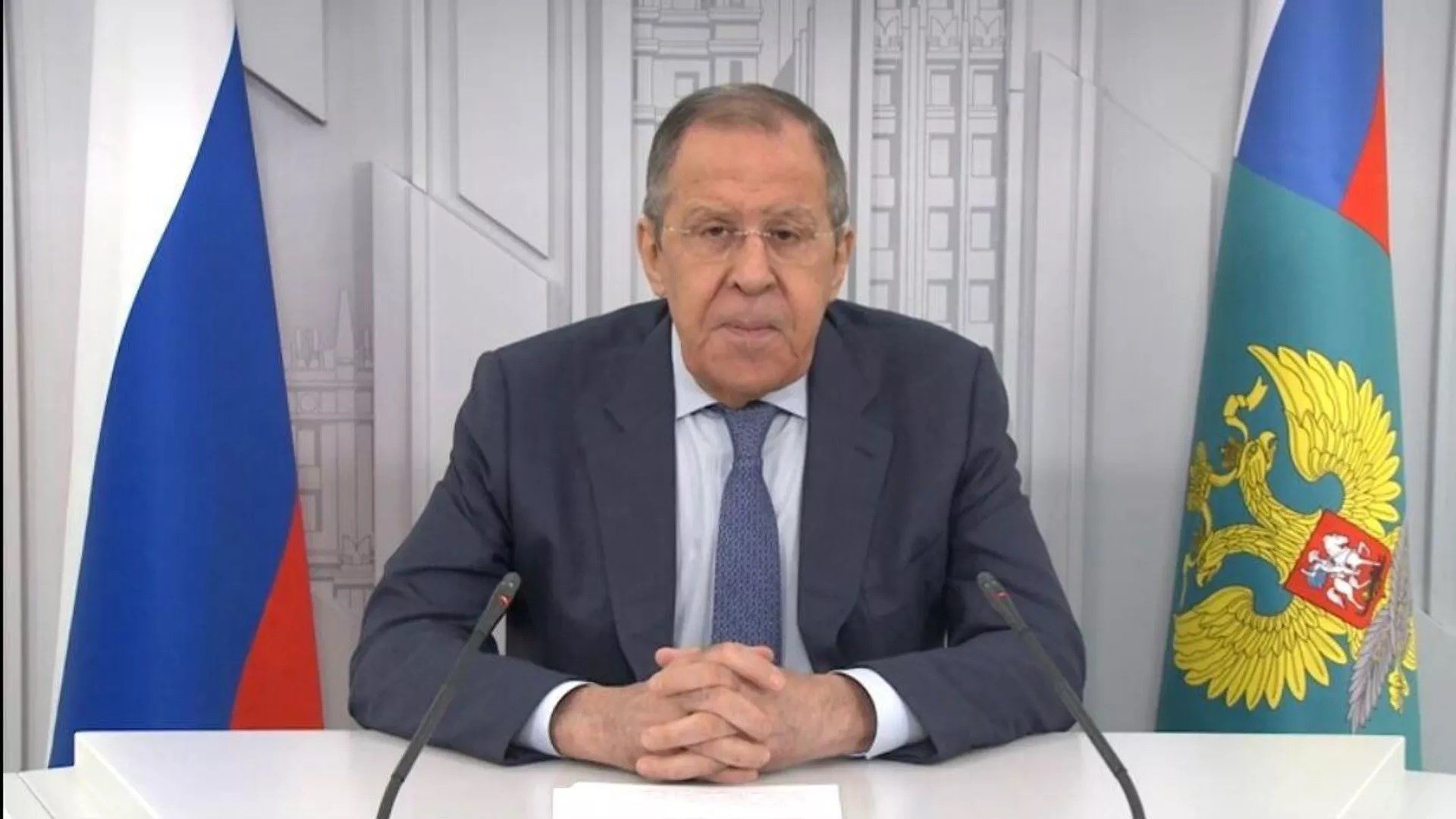 وزير الخارجية الروسية سيرغي لافروف