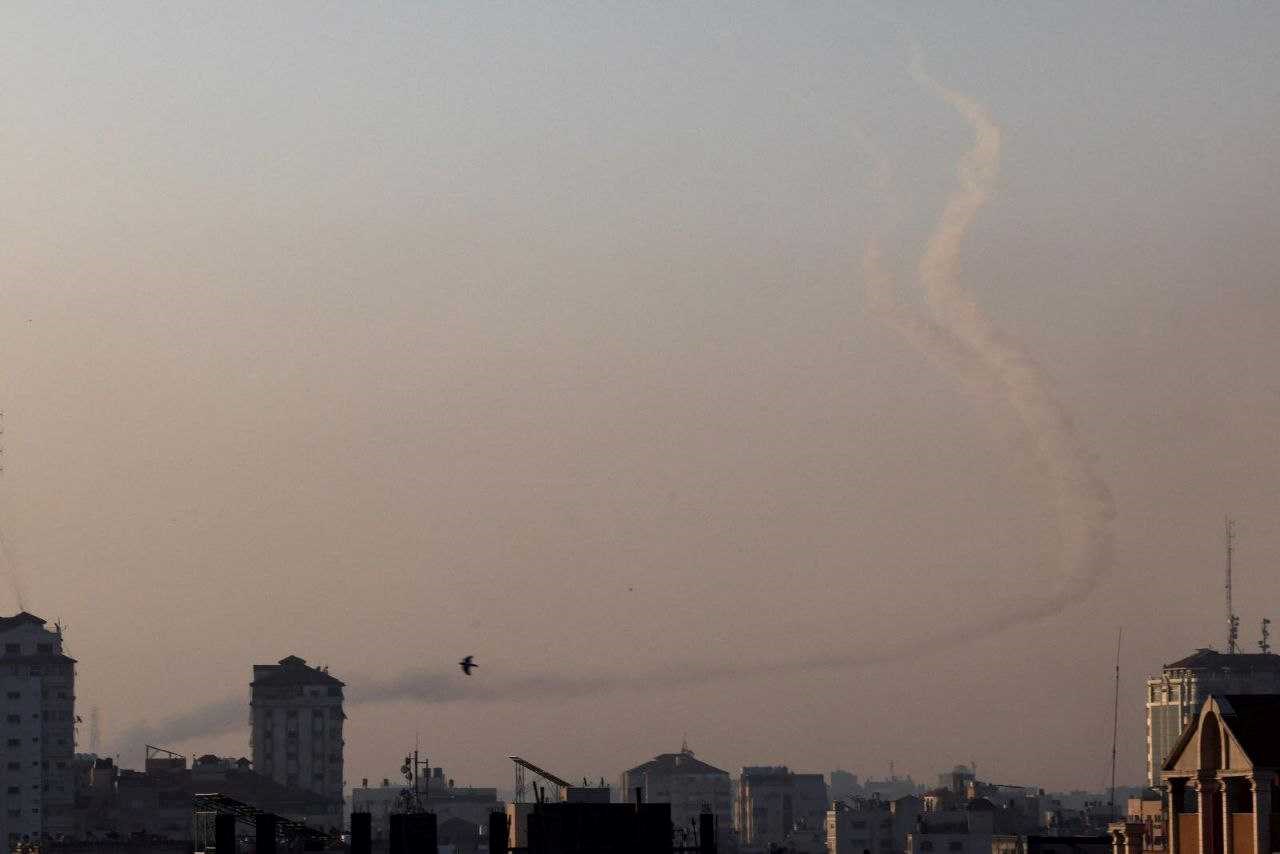 صواريخ من غزة باتجاه غلاف القطاع