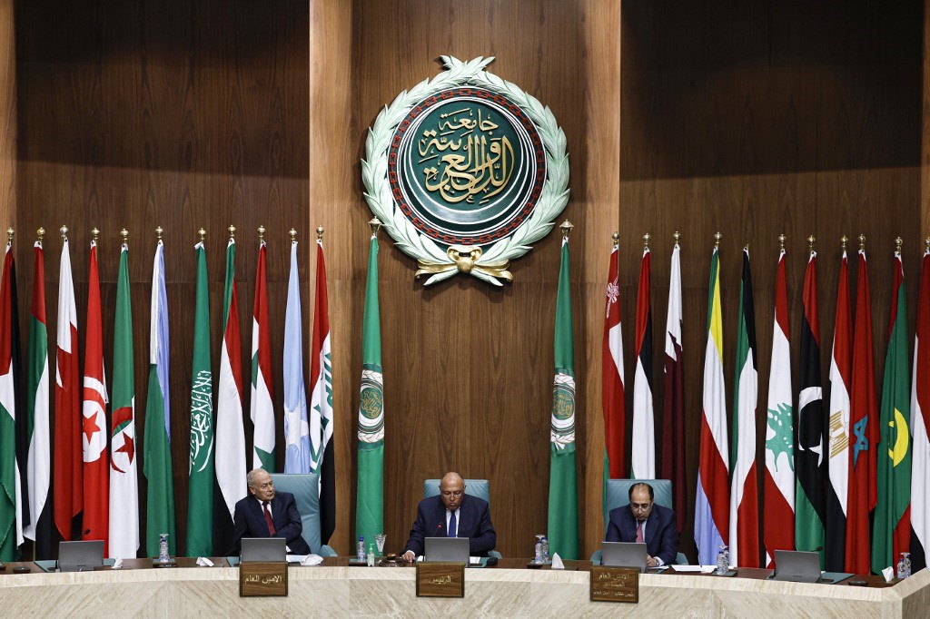 اجتماع مجلس جامعة الدول العربية في العاصمة المصرية القاهرة، الأحد.
