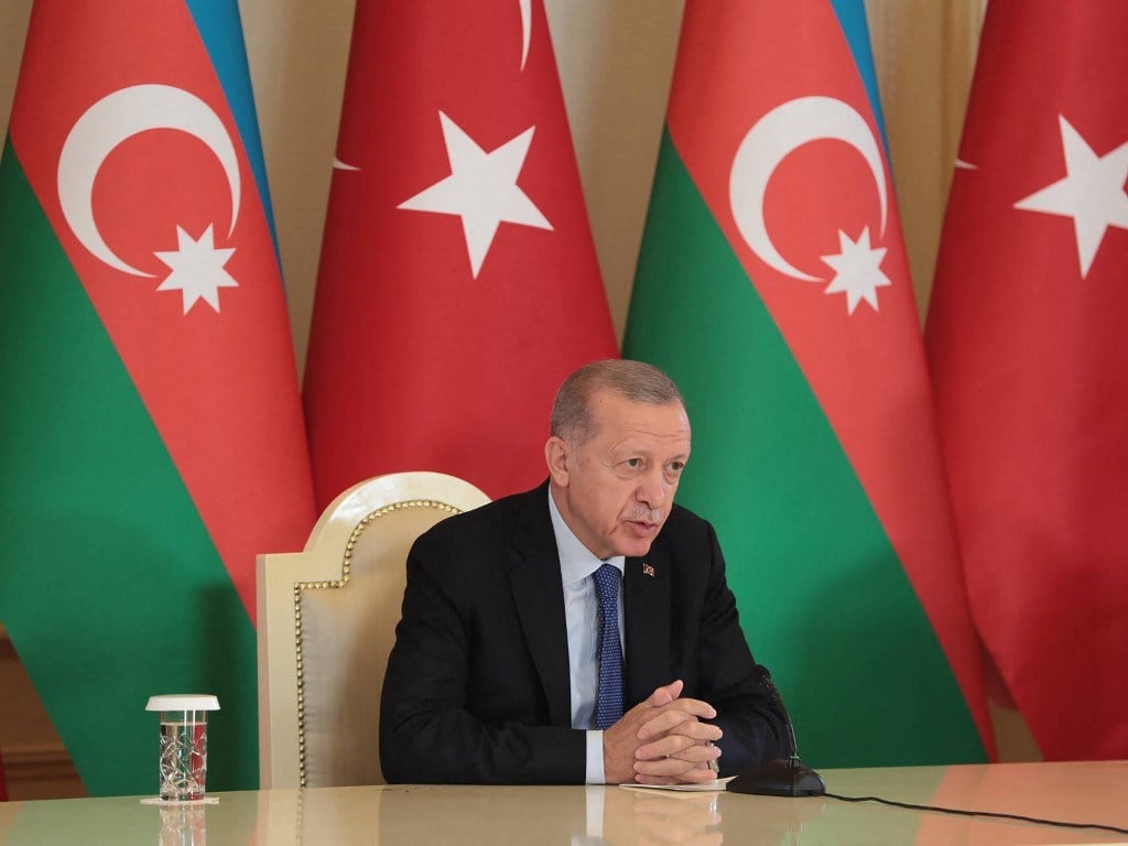 الرئيس التركي رجب طيب إردوغان (أ ف ب)