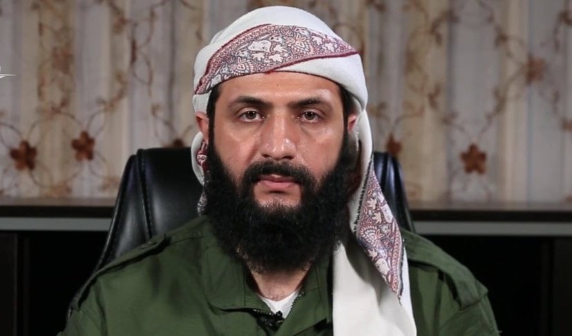 زعيم هيئة تحرير الشام أبو محمد الجولاني
