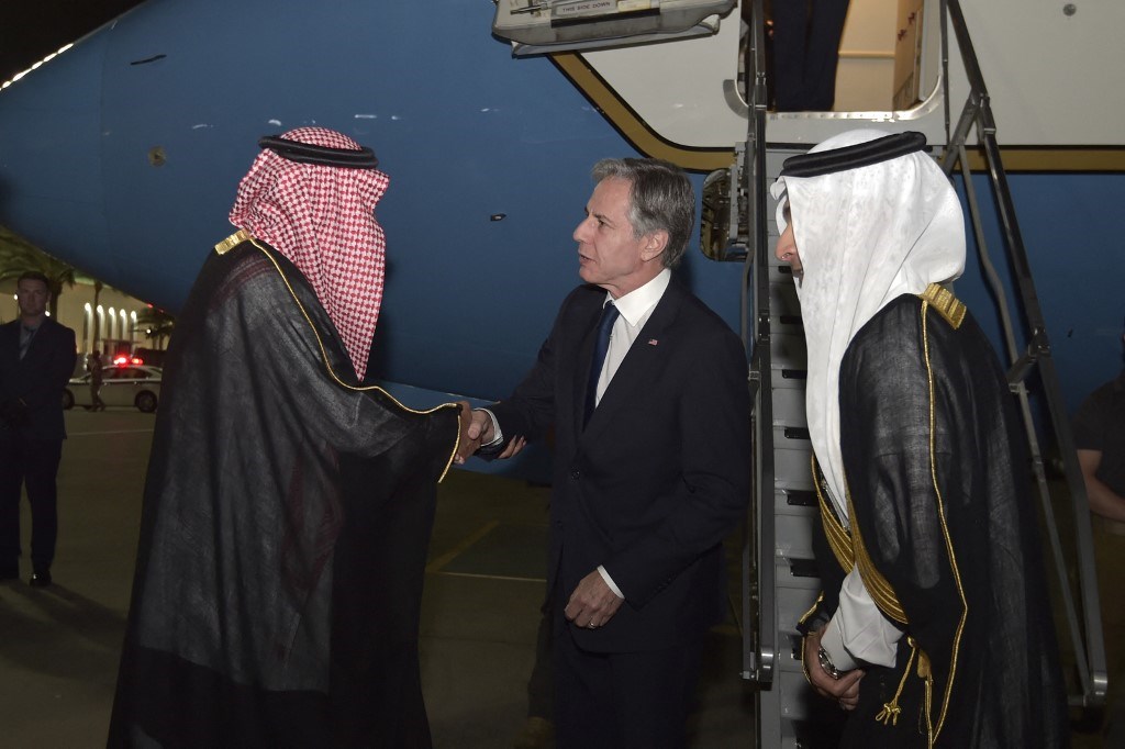 بلينكن في السعودية
