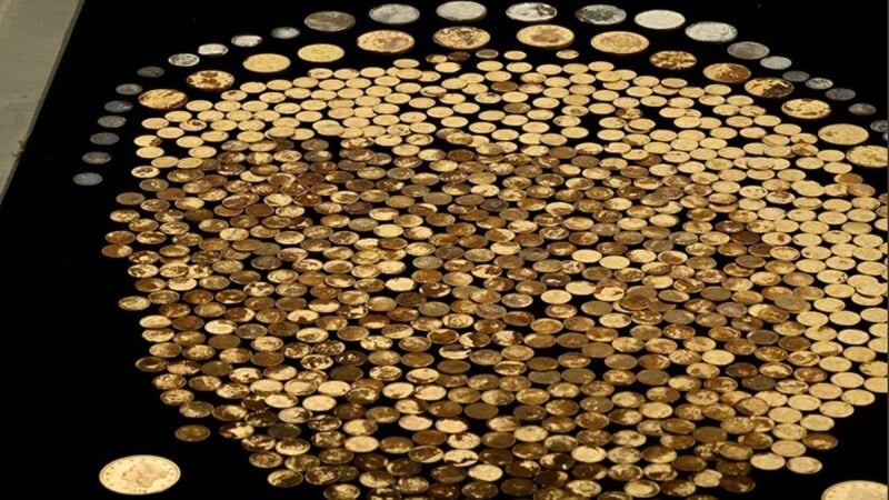 مزاد على نقود ذهبية من الحرب الأهلية الأميركية وُجدت مدفونة في كنتاكي