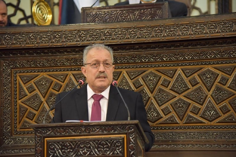 رئيس مجلس الوزراء السوري حسين عرنوس