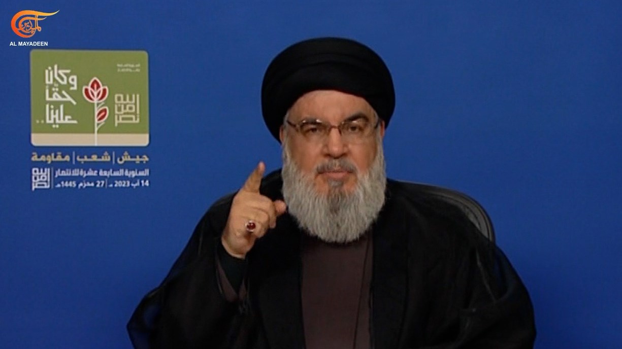 الأمين العام لحزب الله السيد حسن نصر الله