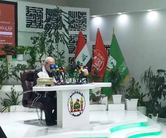 البيان الختامي لـ"نداء الأقصى الثاني"يرفض التطبيع ويدعو إلى مواجهته البيان الختامي لـ"نداء الأقصى الثاني"يرفض التطبيع ويدعو إلى مواجهته