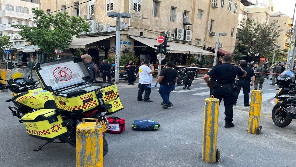 من مكان تنفيذ عملية إطلاق النار في 