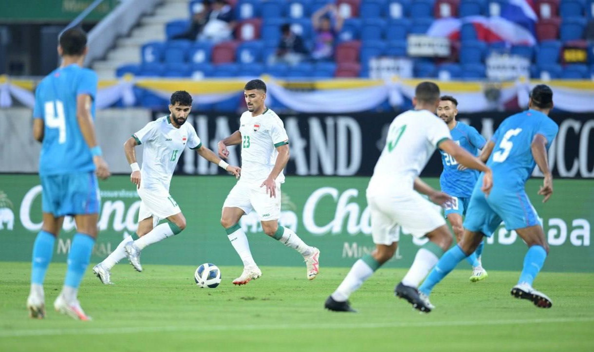 فاز منتخب العراق في نصف النهائي على منتخب الهند (ويب)