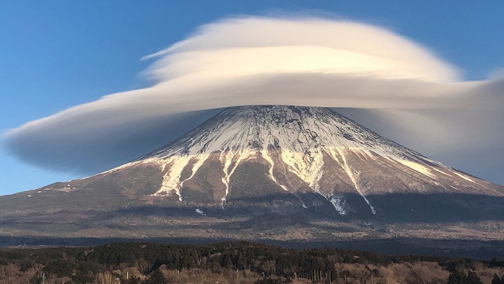 قمة جبل فوجي في اليابان (أرشيف)