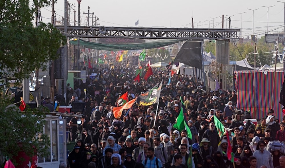 احياء أربعين الأمام الحسين في مدينة النجف 2 أيلول/ سبتمبر 2023 (أ ف ب).