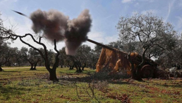 الجماعات المسلحة استهدفت نبل والزهراء في ريف حلب الشمالي من بلدة دار عزة بالصواريخ 