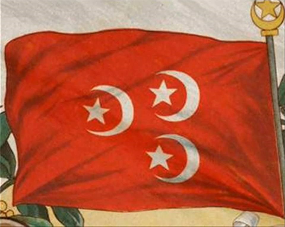 العَلم (الراية) المصري من النجم والهلال إلى نسر صلاح الدين ،، الدلالات والتحولات السياسية 1