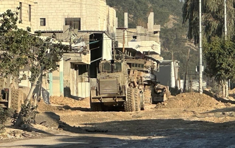 جانب من اقتحام قوات الاحتلال لمخيم نور شمس في طولكرم 24 كانون الأول/ديسمبر 