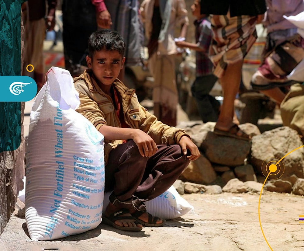استنساب توزيع المساعدات الإنسانية الأممية في اليمن.. من يدعم غزة محروم!