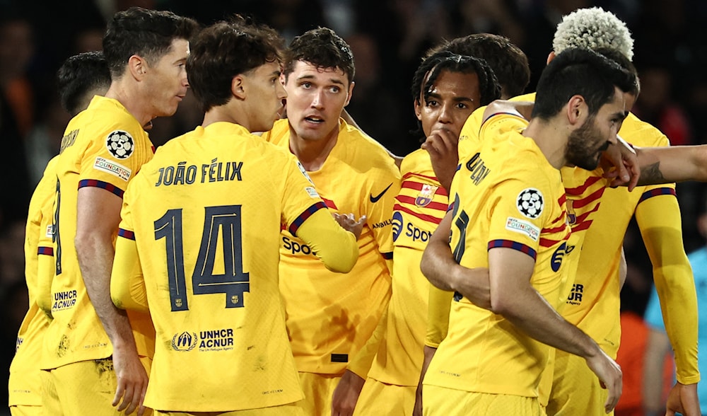 برشلونة يهزم باريس سان جيرمان ويقترب من نصف النهائي